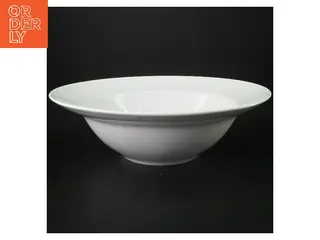 Stor hvid porcelænsskål fra Thomas (str. Ø 32 cm)