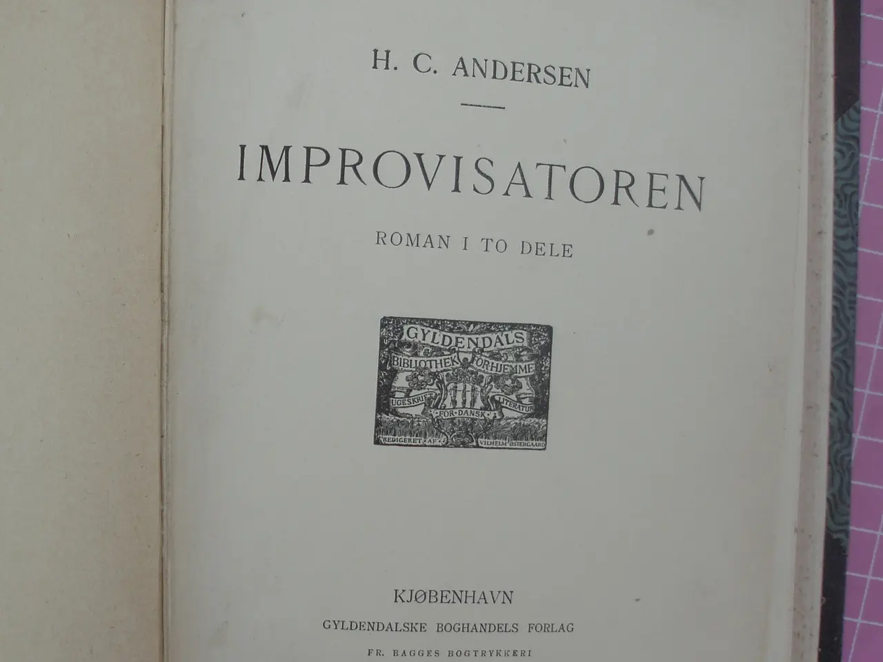 Billede 2 - H. C. Andersen Improvisatoren
