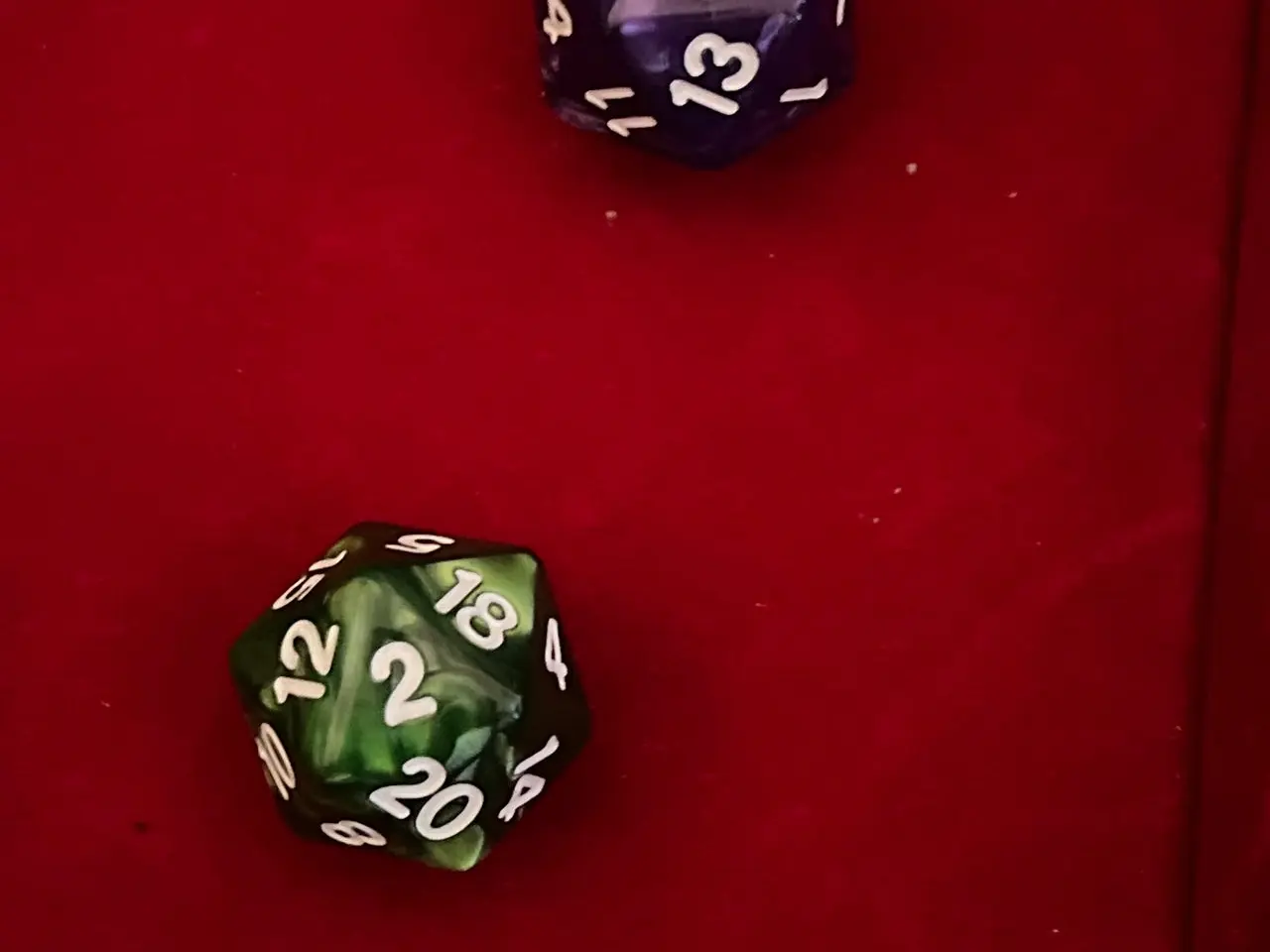 Billede 5 - Terningesæt 5 stk farvede D20 - D&D