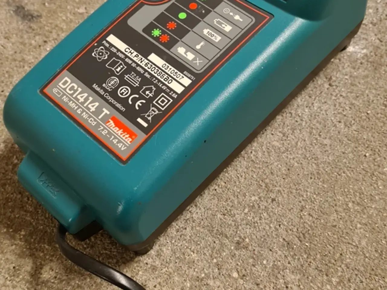 Billede 3 - Original Makita DC1414 T batterilader 12V