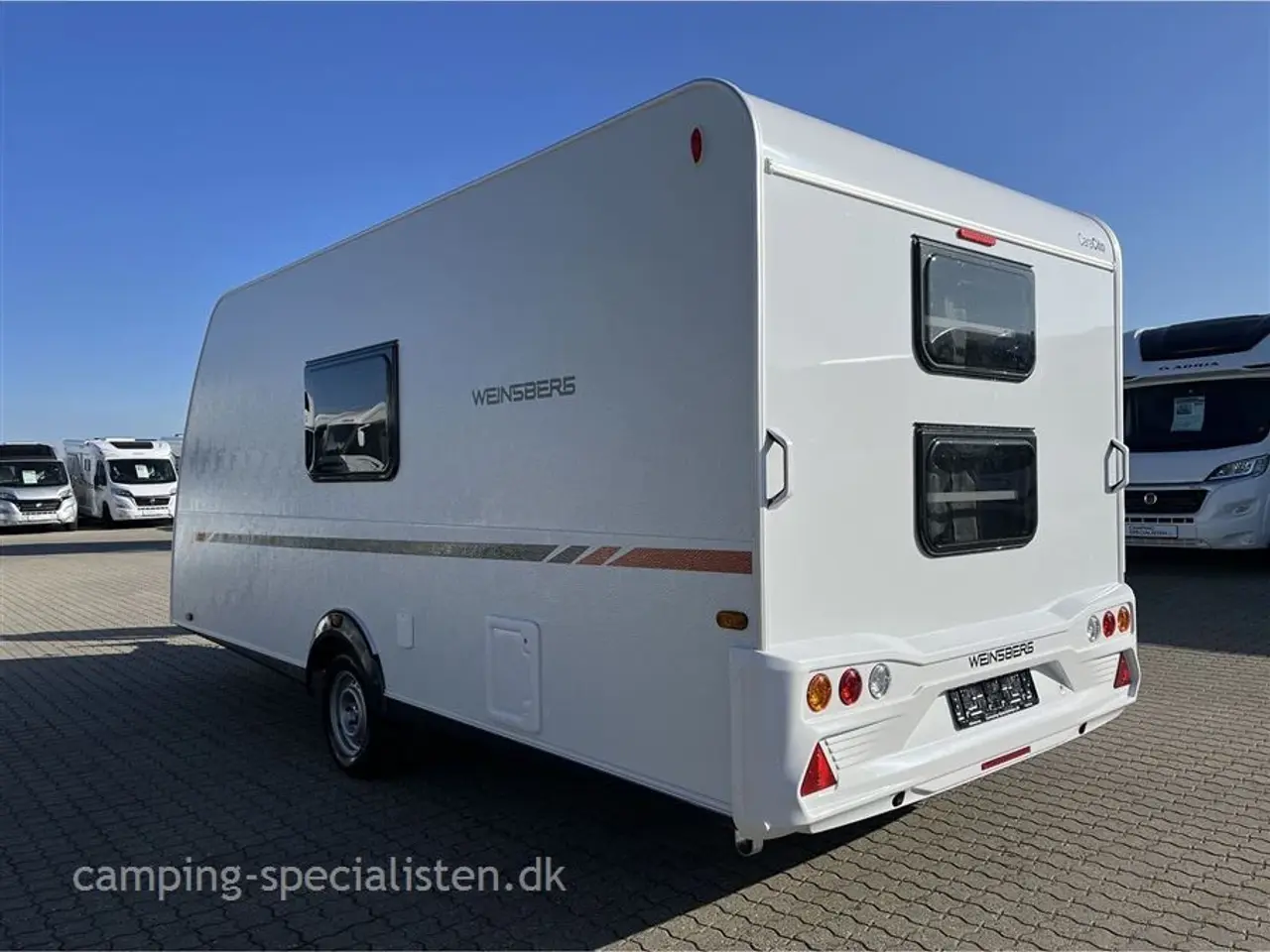 Billede 3 - 2025 - Weinsberg CaraCito 470 QDK Weinsberg CaraCito 470 QDK model 2025 - kan ses nu hos Camping-Specialisten.dk - inkl. Enduro mover monteret.