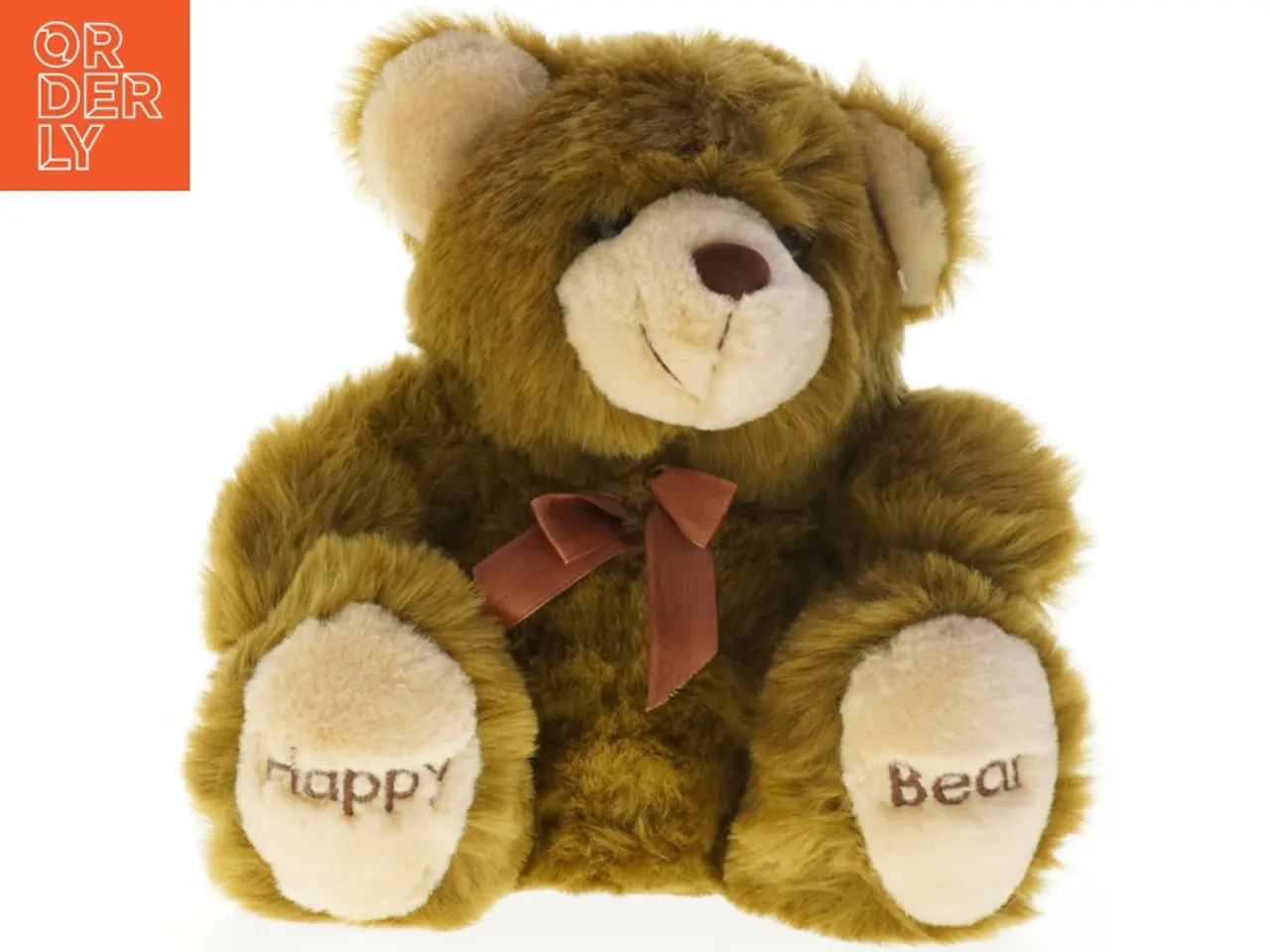 Billede 1 - Teddybjørn 'Happy Bear' (str. 25x25 cm)