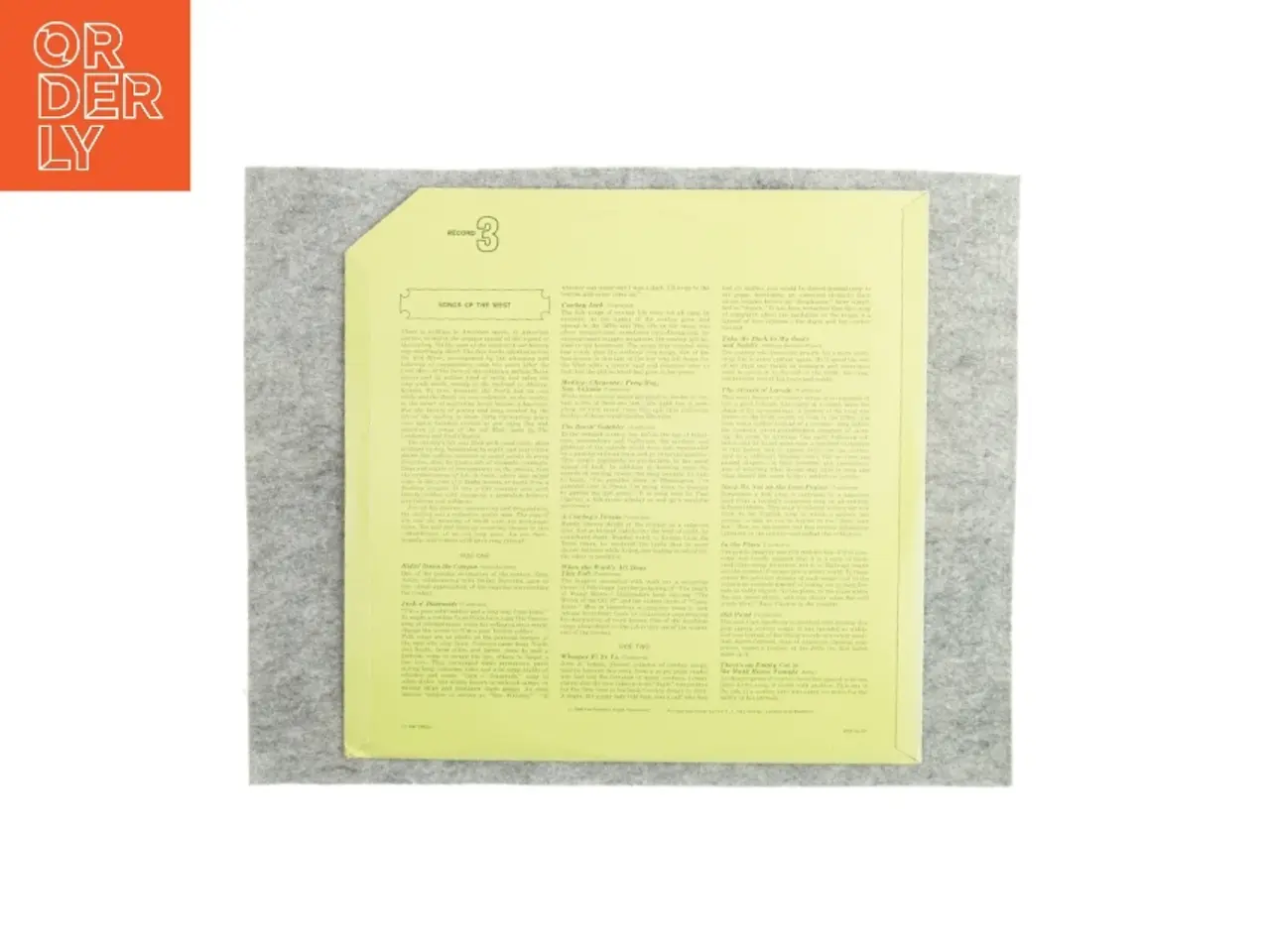 Billede 2 - Country Music Popular Hits record 3 Vinylplade