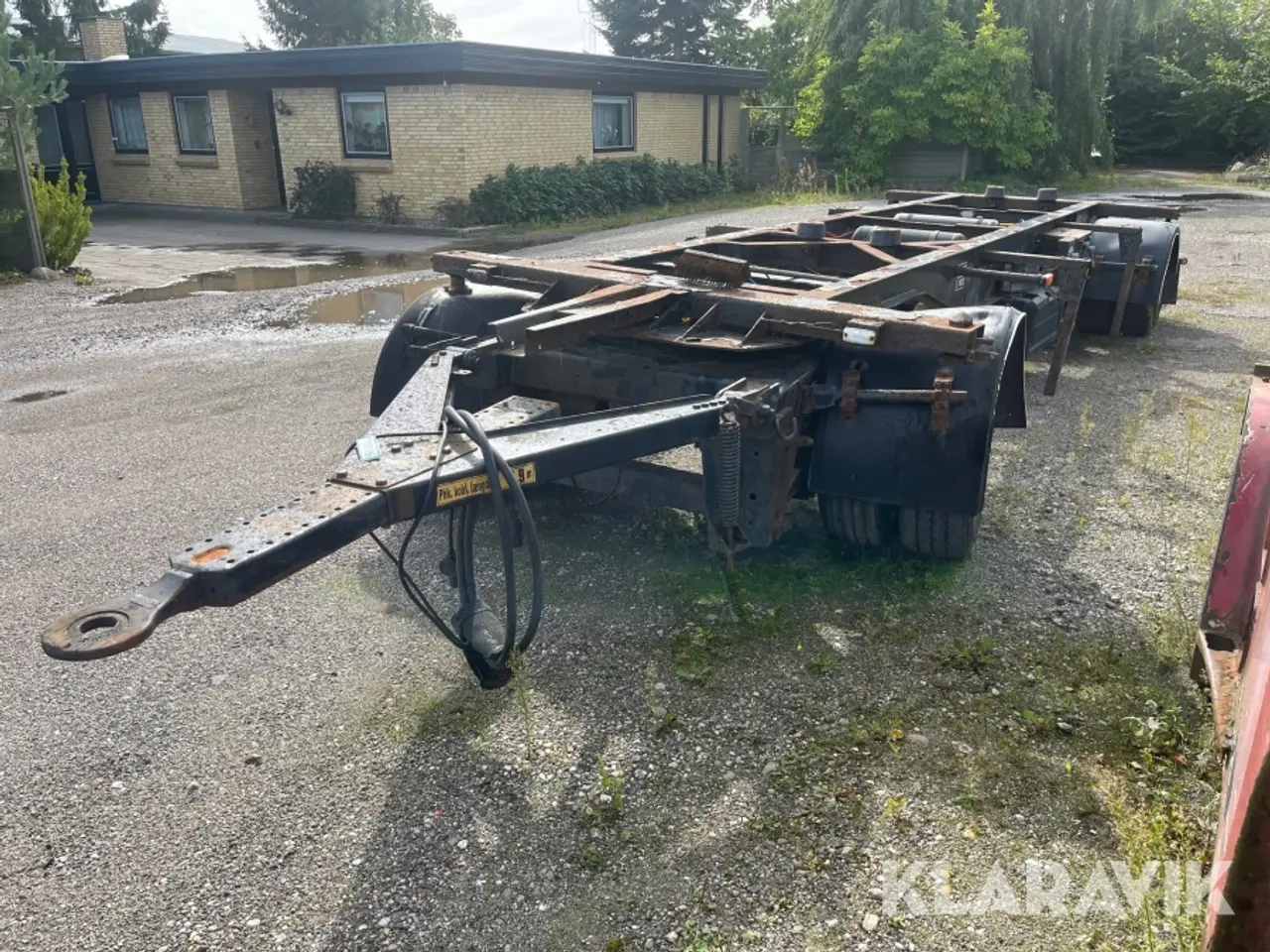 Billede 1 - Trailer Leci til 20 fods containere
