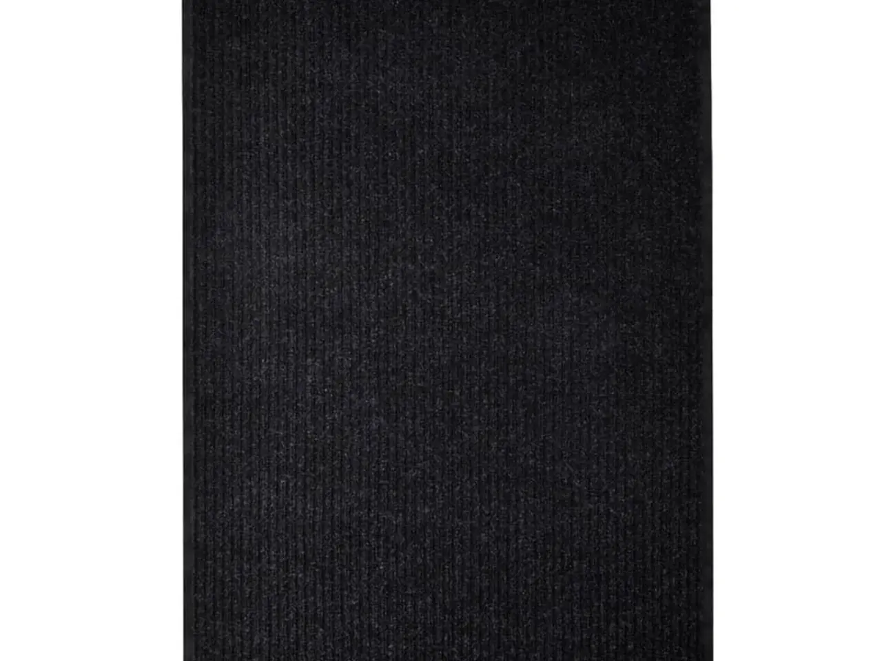 Billede 1 - Dørmåtte - sort 117 × 220 cm i PVC