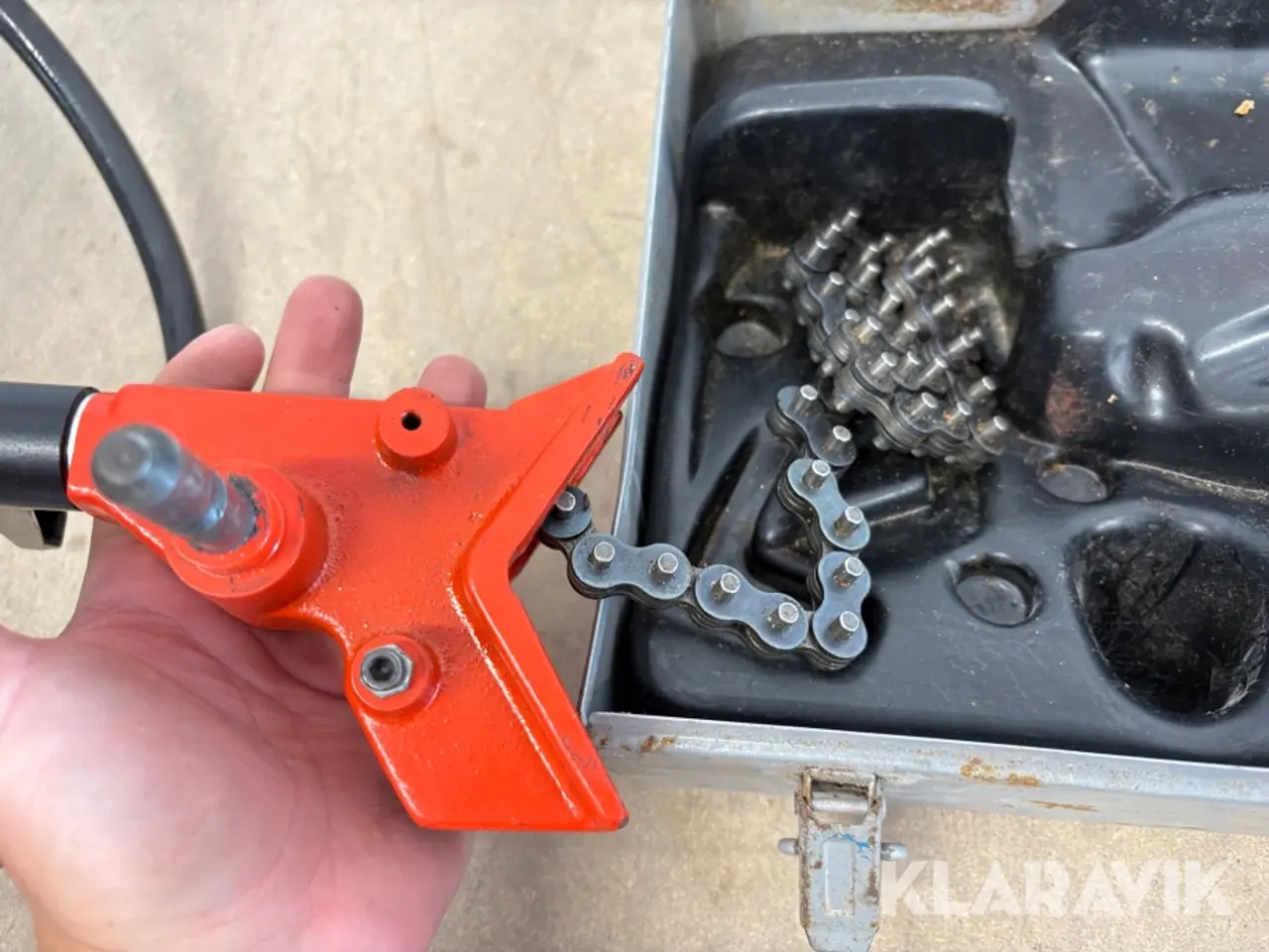 Billede 12 - Baronetsav til stål Ridgid 550-1