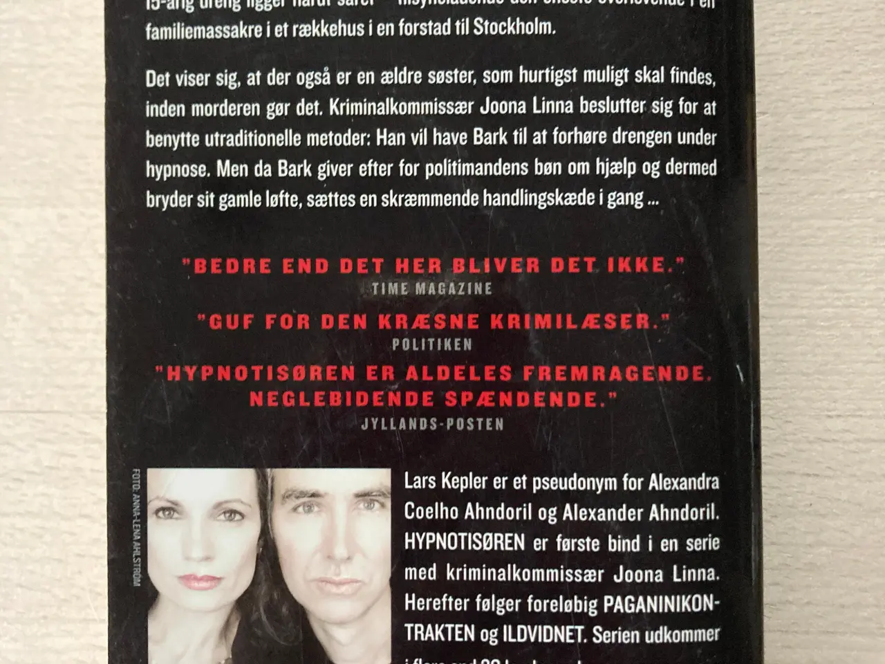Billede 2 - Hypnotisøren, Lars Kepler