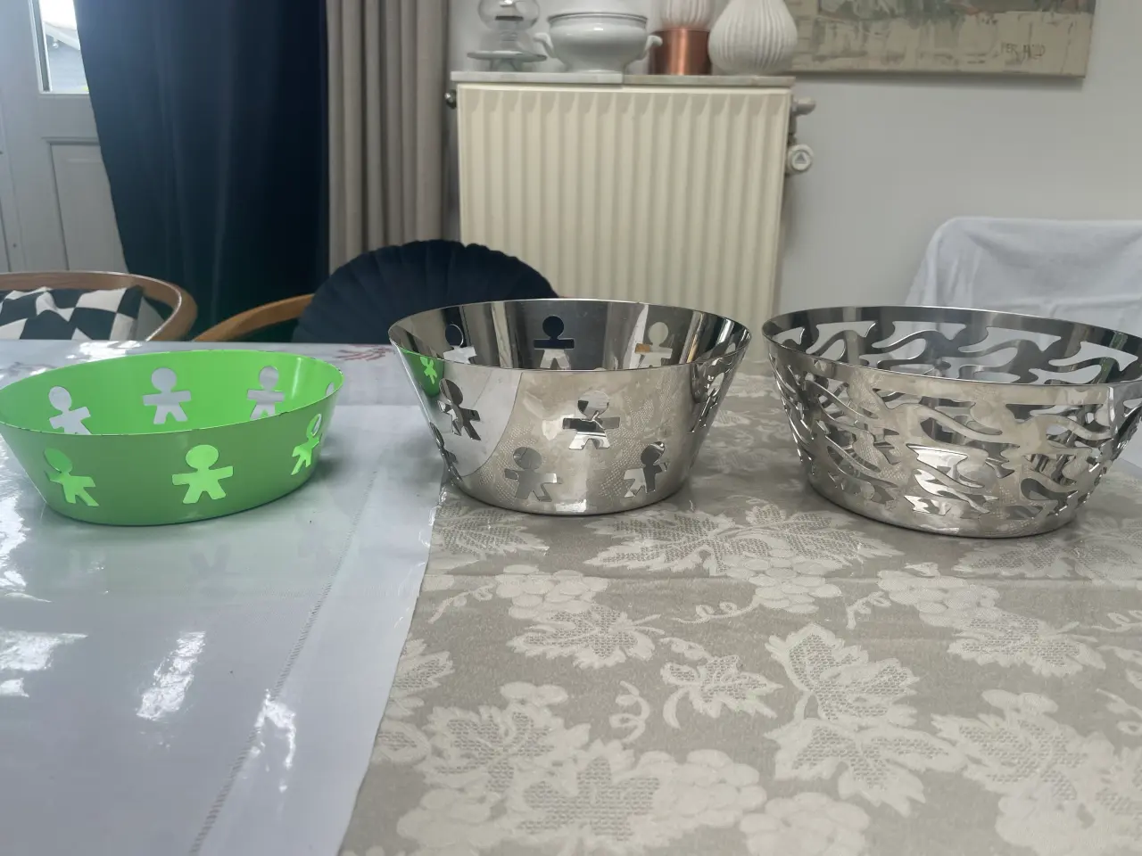 Billede 1 - Skåle skål alessi 3 stk - æggebæger