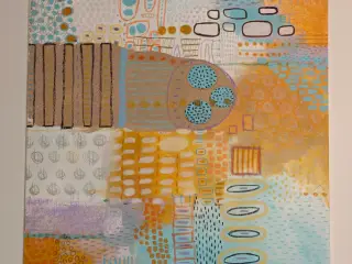 kt moderne abstrakt maleri – original kunst
