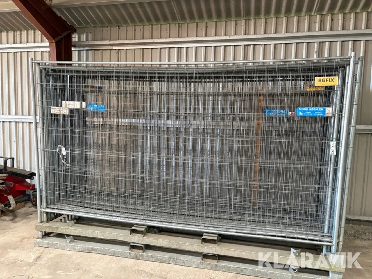 Billede 2 - Bygge plads hegn
