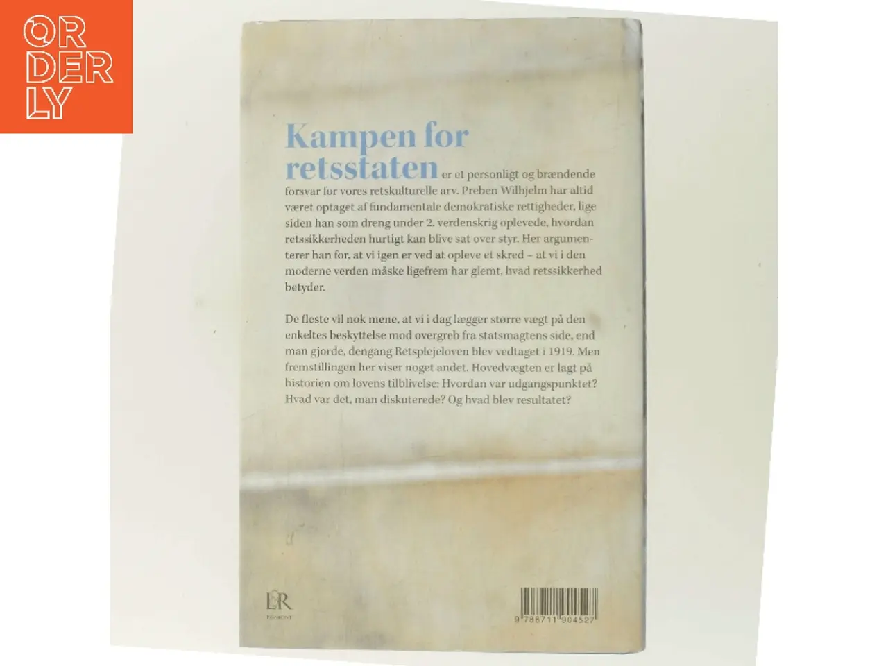 Billede 3 - Kampen for retsstaten af Preben Wilhjelm (Bog)