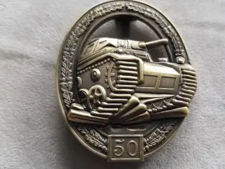 Militær, Tyskland Panzer Kamp Abzeichen