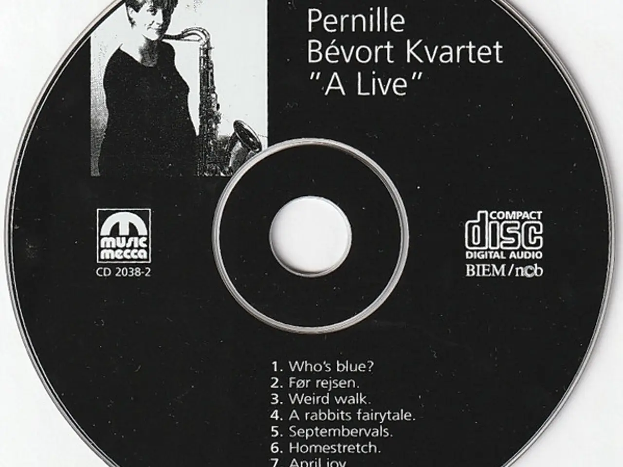 Billede 5 - Pernille Bévort Kvartet – A Live – CD