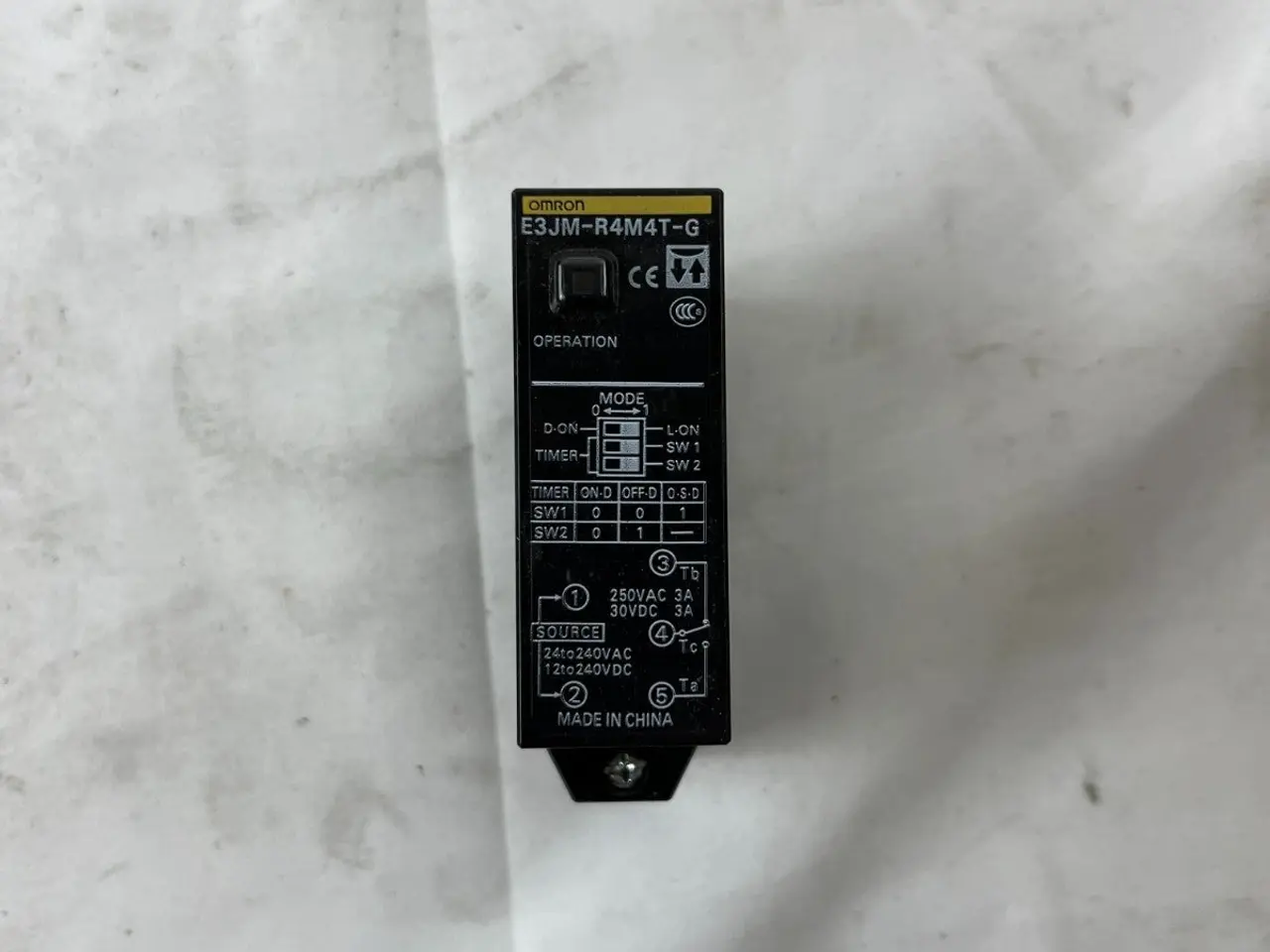 Billede 3 - Omron E3JM-R4M4T-G Photoelectric Sensor kontakt