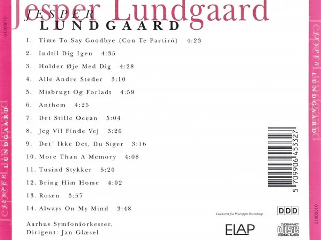 Billede 5 - Jesper Lundgaard – Jesper Lundgaard – CD
