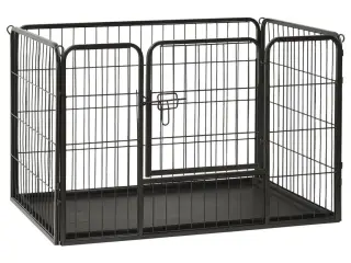 Hvalpegård 91,5x59x61 cm stål