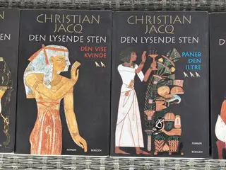 CHRISTIAN JACQ, DEN LYSENDE STEN BIND 1-4