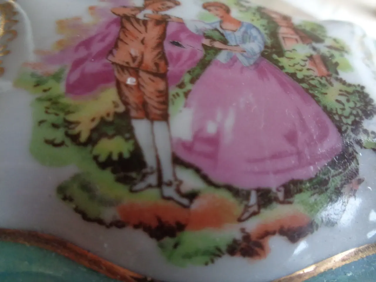 Billede 3 - Porcelænsskrin