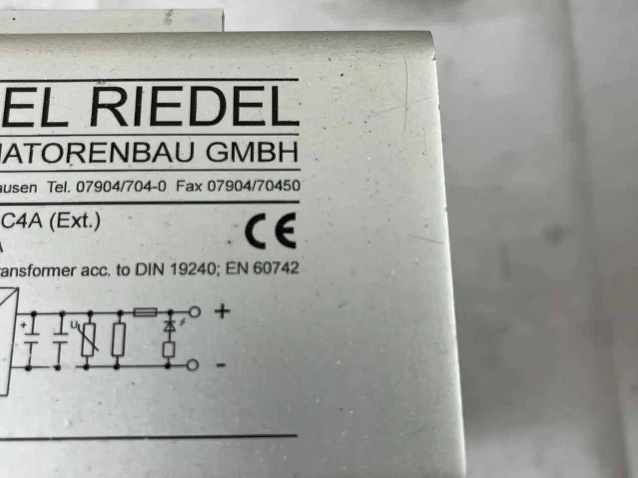 Billede 5 - Michael Riedel RDRKS 20 K strømforsyning 24VDC 20A