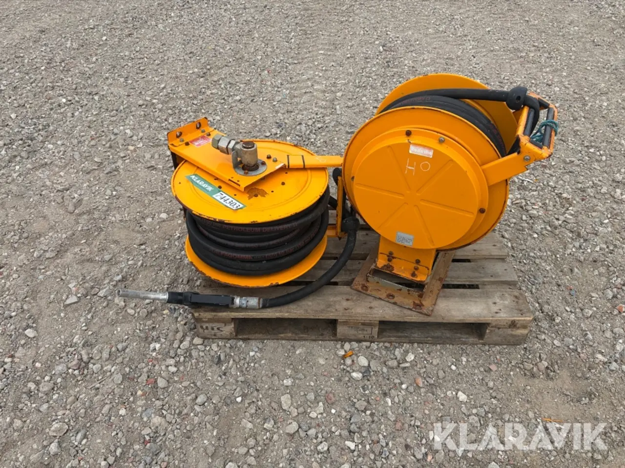Billede 4 - Brændstofslanger Radashe Ccrha-2530-wall oprul og haner 2 styk