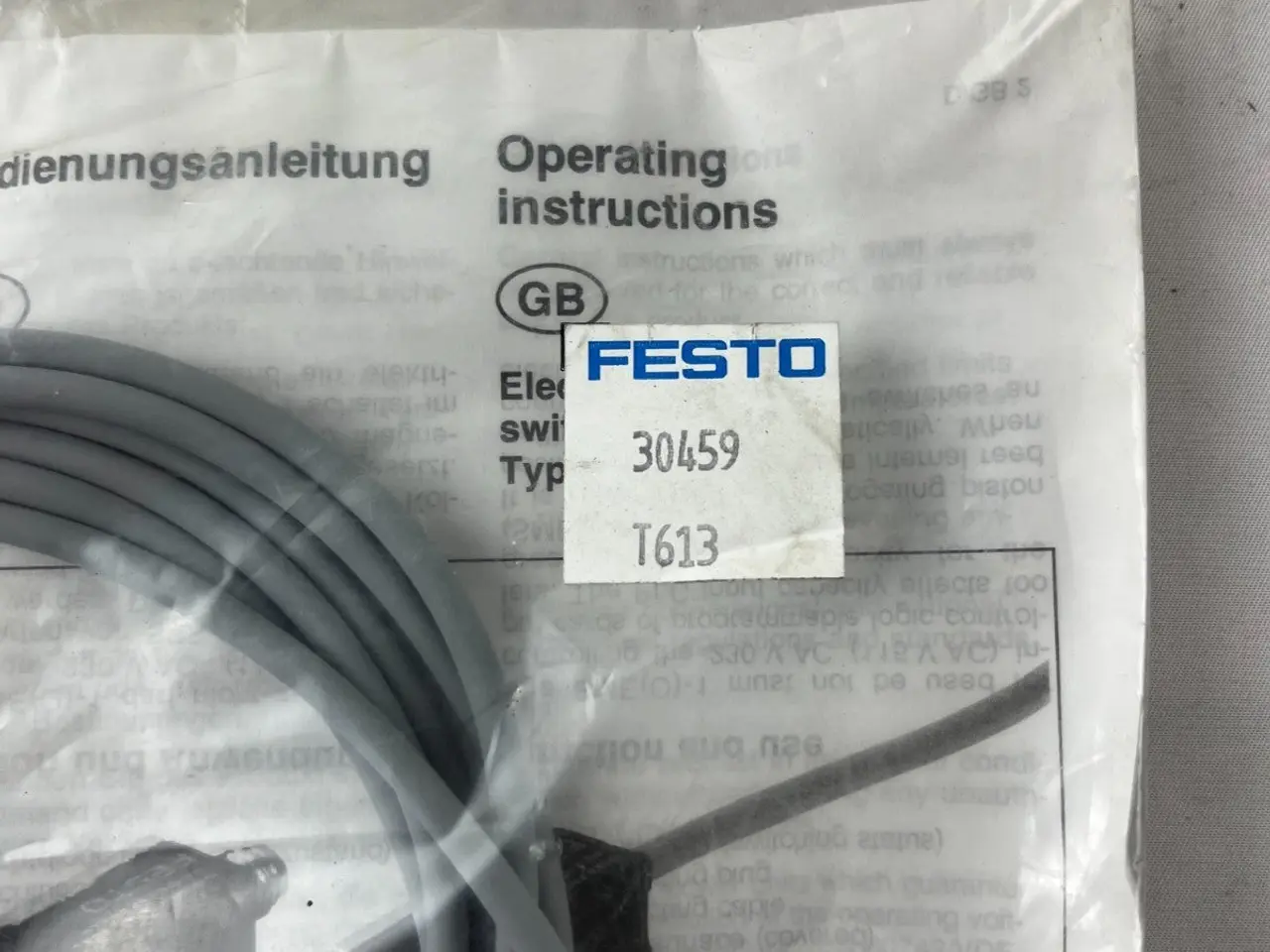 Billede 3 - FESTO SME-8 Proximity Sensor 30459 T613 Magnetic