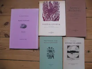 5 bøger om Exlibris