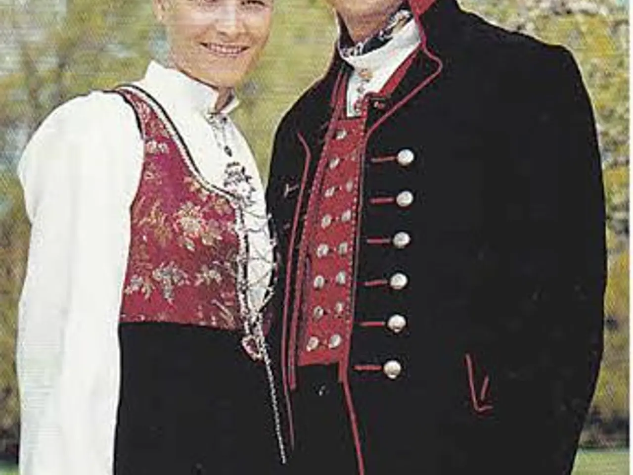 Billede 1 - Kronprins Håkon og Mette-Marit - Forlovelse.