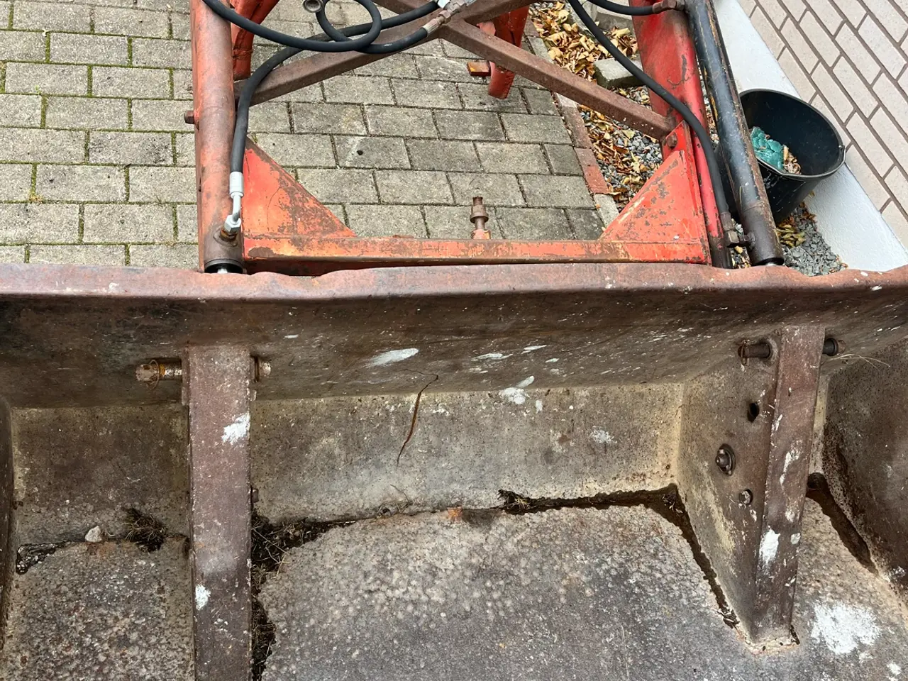 Billede 2 - Frontlæsser til Fiat 70-90 traktor
