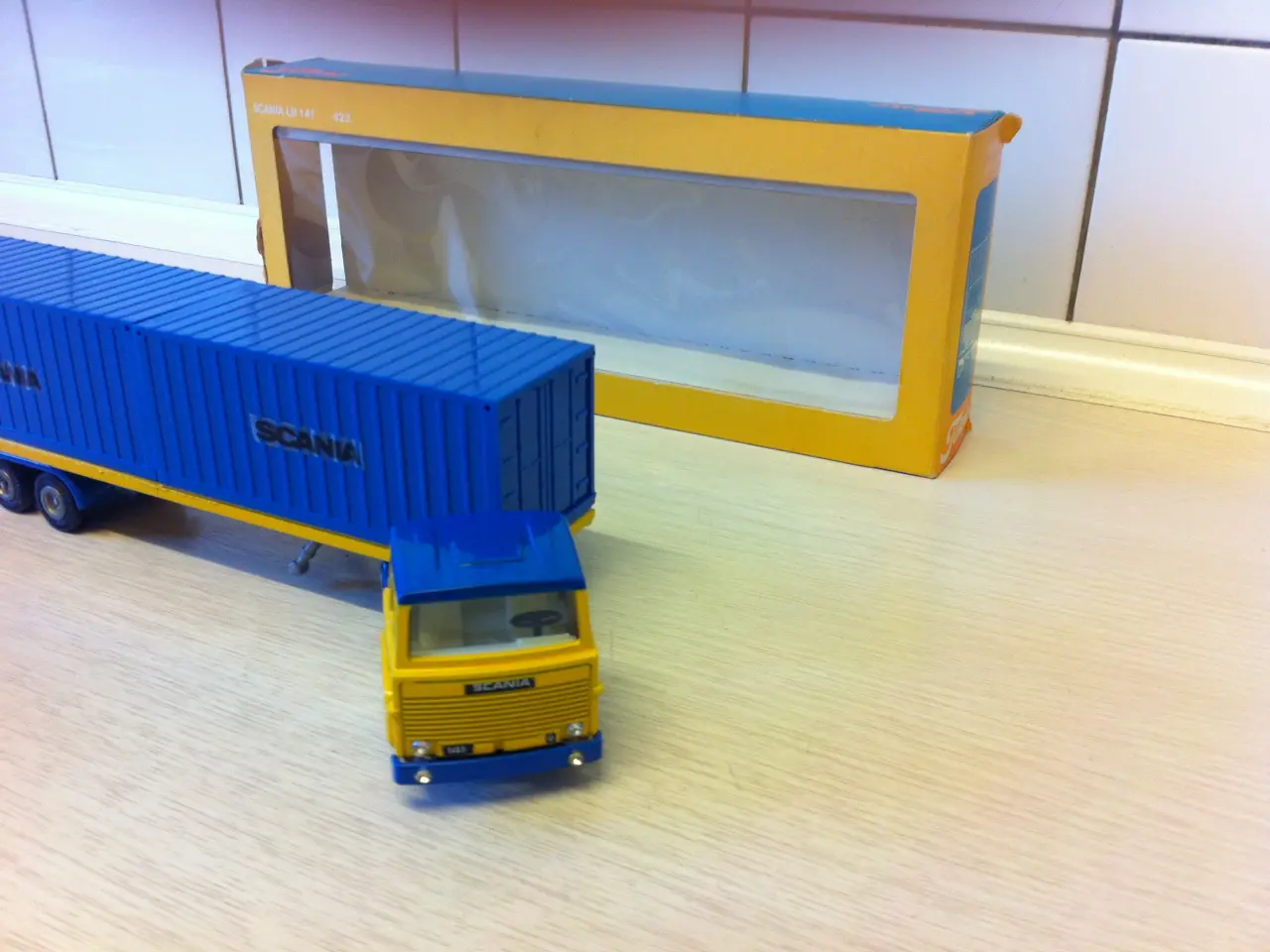 Billede 1 - Solgt (Leif) Tekno Danmark 422 Scania LB 141
