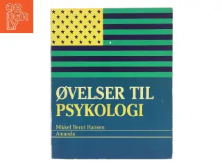 Øvelser til psykologi af Mikkel Bernt Hansen (Bog)