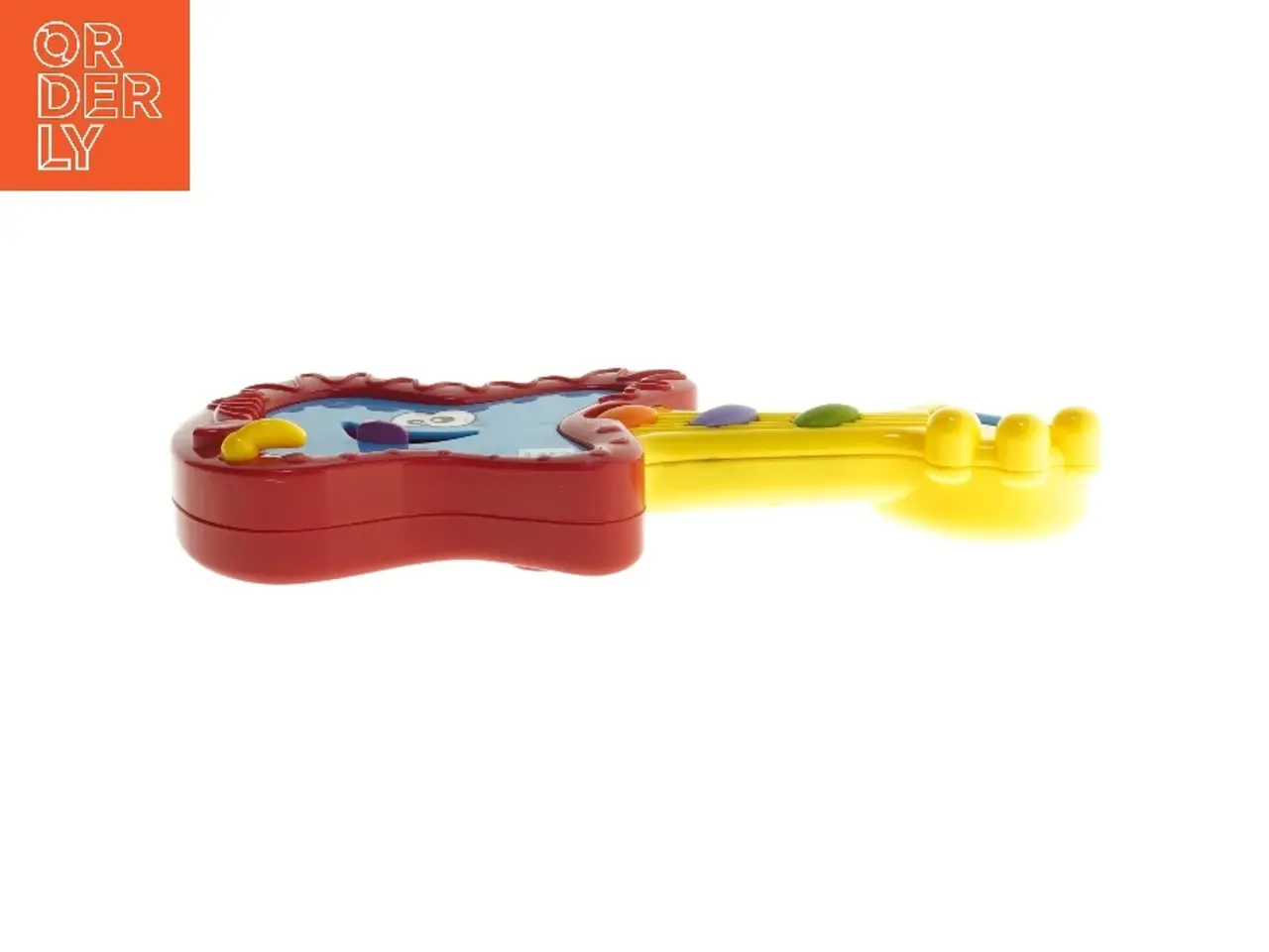 Billede 2 - Farverig legetøjsguitar (str. 24 cm)