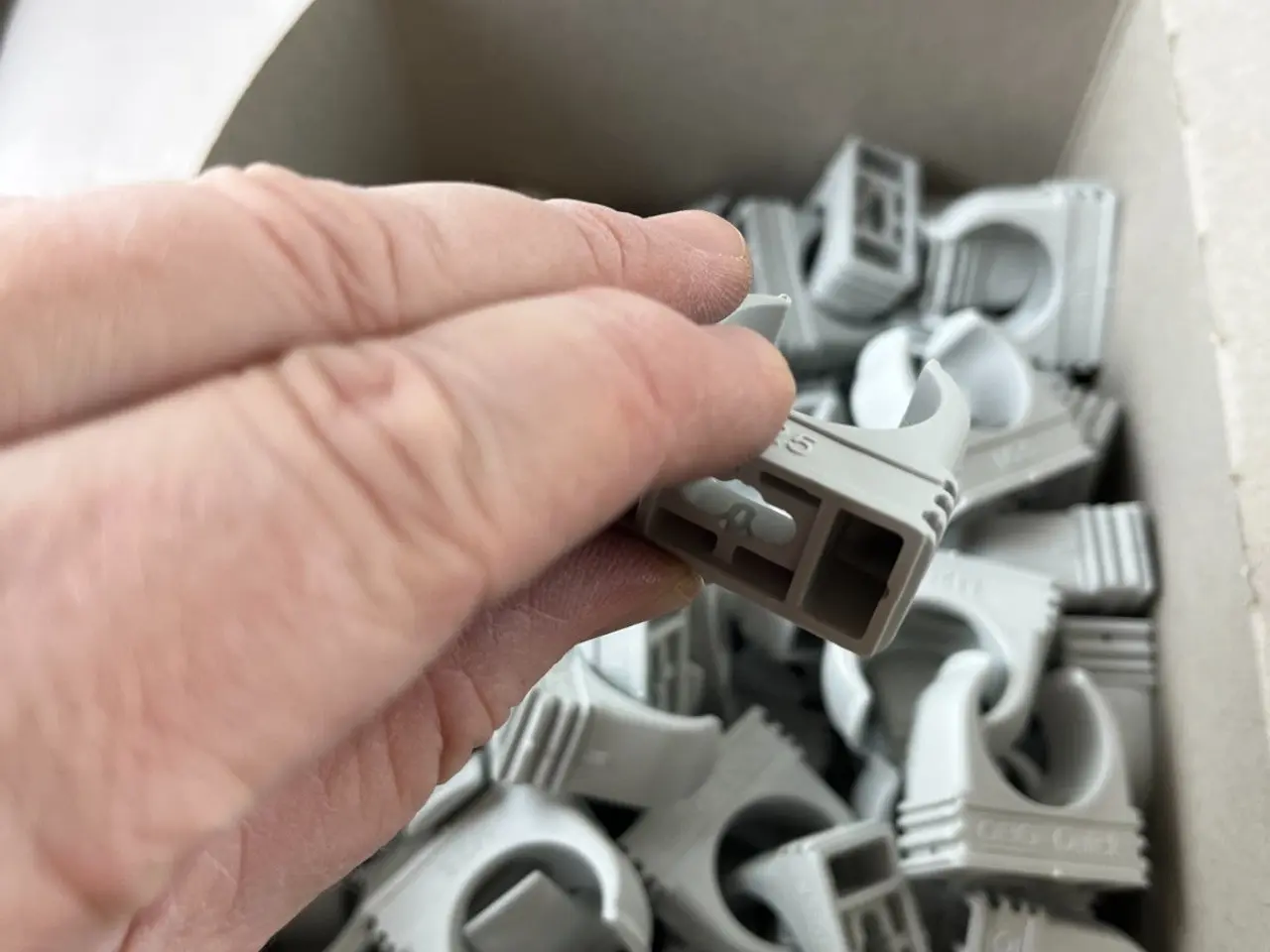 Billede 8 - OBO Bettermann Quick-Schelle M25 2955 Pipe Clips