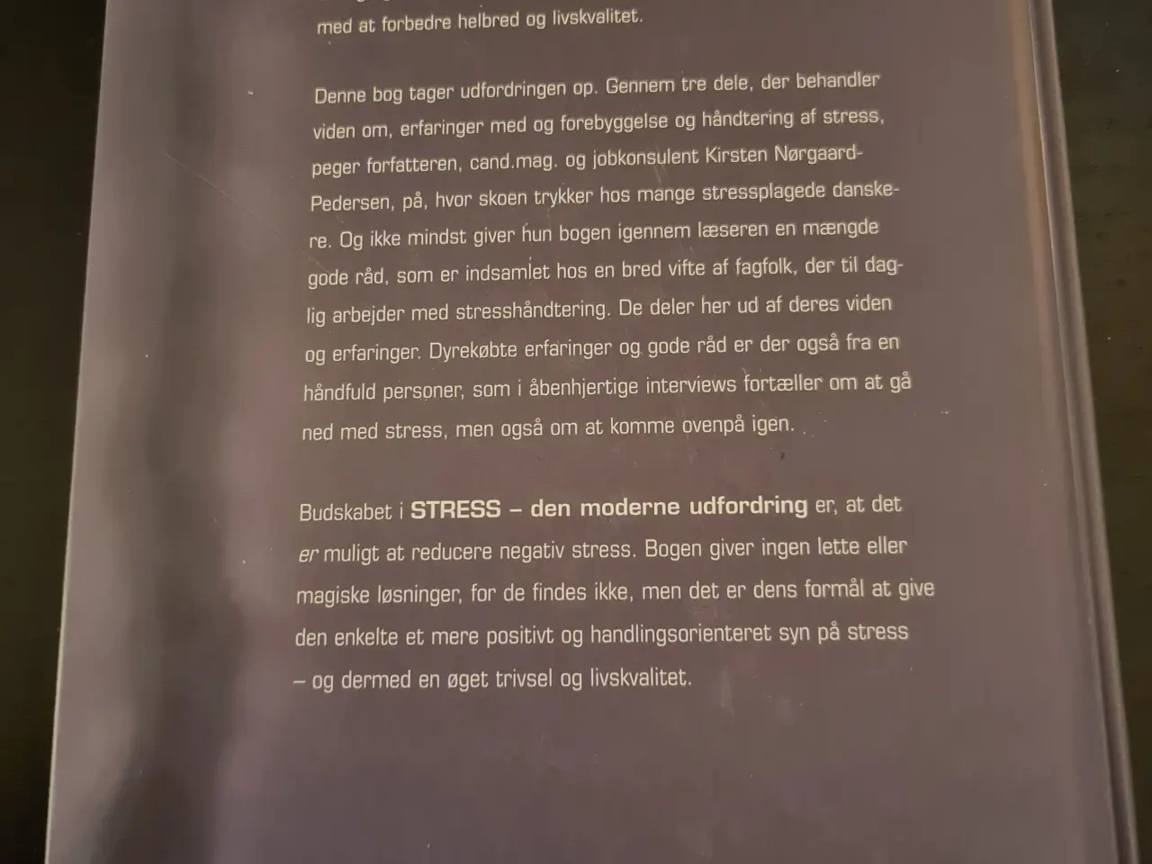 Billede 2 - Stress - den moderne udfordring
