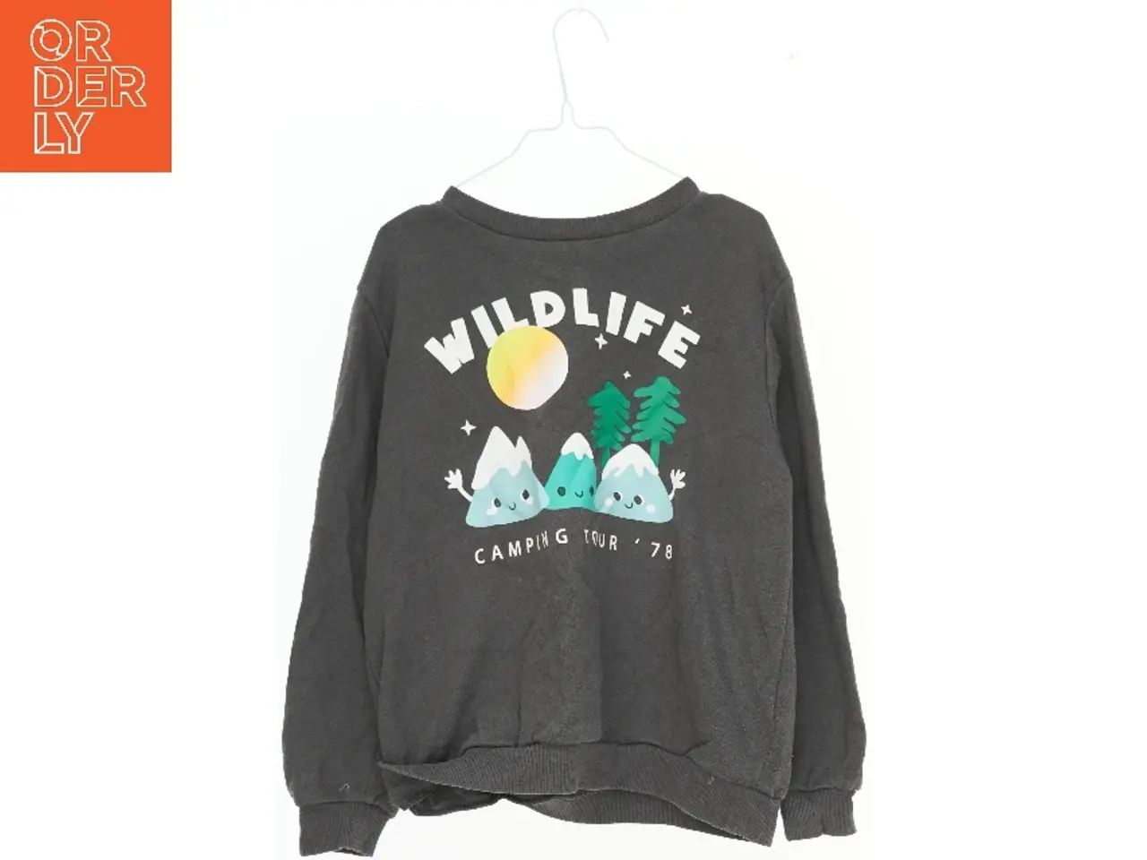 Billede 1 - Sweatshirt med camping tema fra H&M (str. 140)