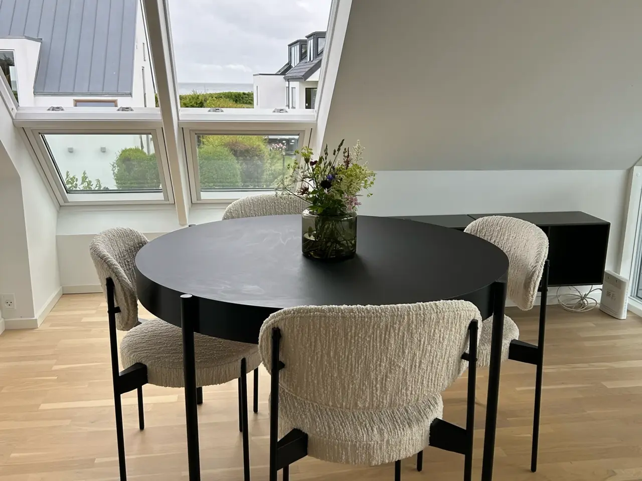 Billede 1 - Verner Panton bord og 4 stole serie 430