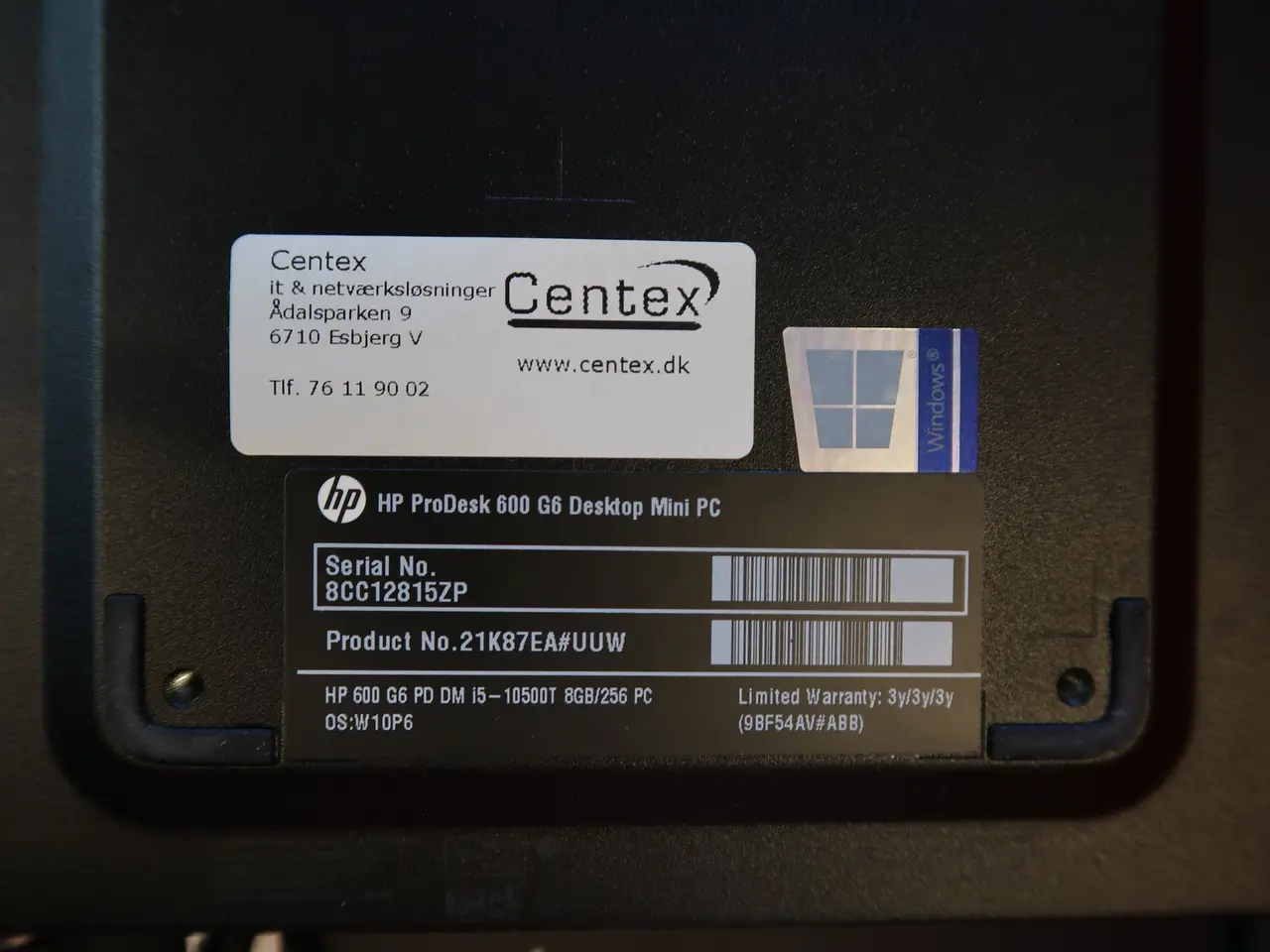 Billede 3 - Computer HP ProDesk 600 G6 Desktop Mini