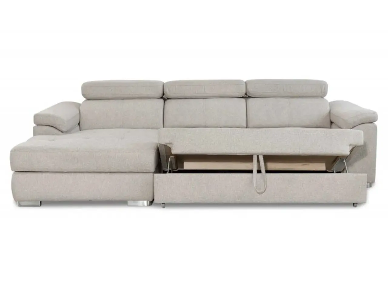 Billede 1 - Stitch Sovesofa Venstrevendt Med Indbygget Sengeudtræk - Stof