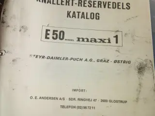 PUCH Reservedels katalog