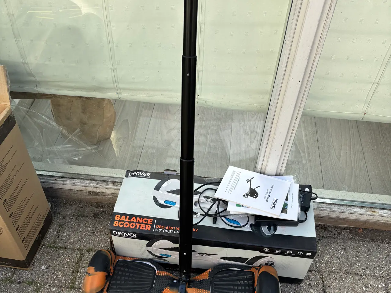 Billede 3 - Hoverboard m/ gokart sæde, balance stang m.m.
