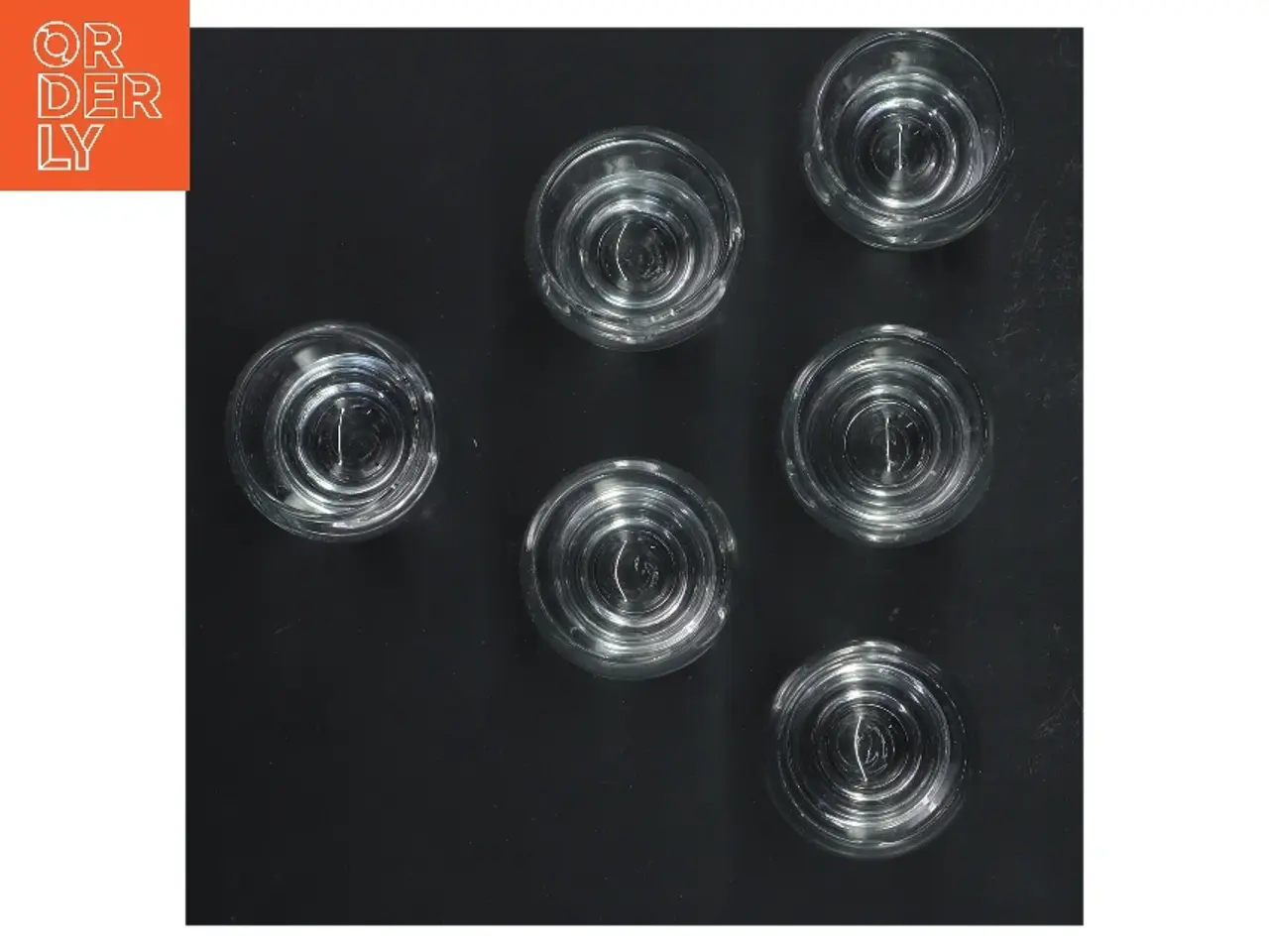 Billede 2 - Sæt med 6 robuste glas (str. 6 stk Ø 4 cm længde 8 cm)
