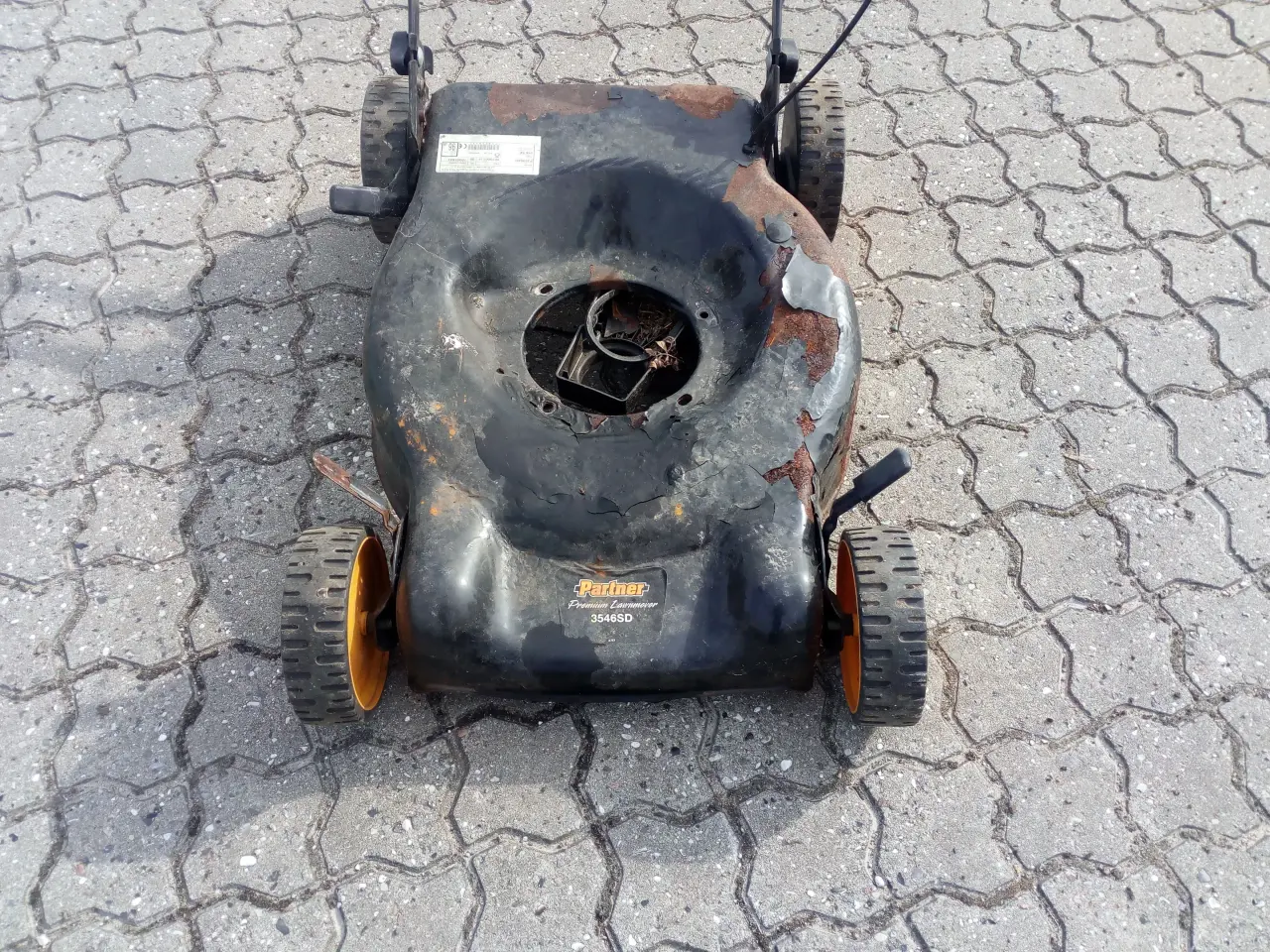 Billede 1 - 46 cm.Klipperskjold UDEN Motor