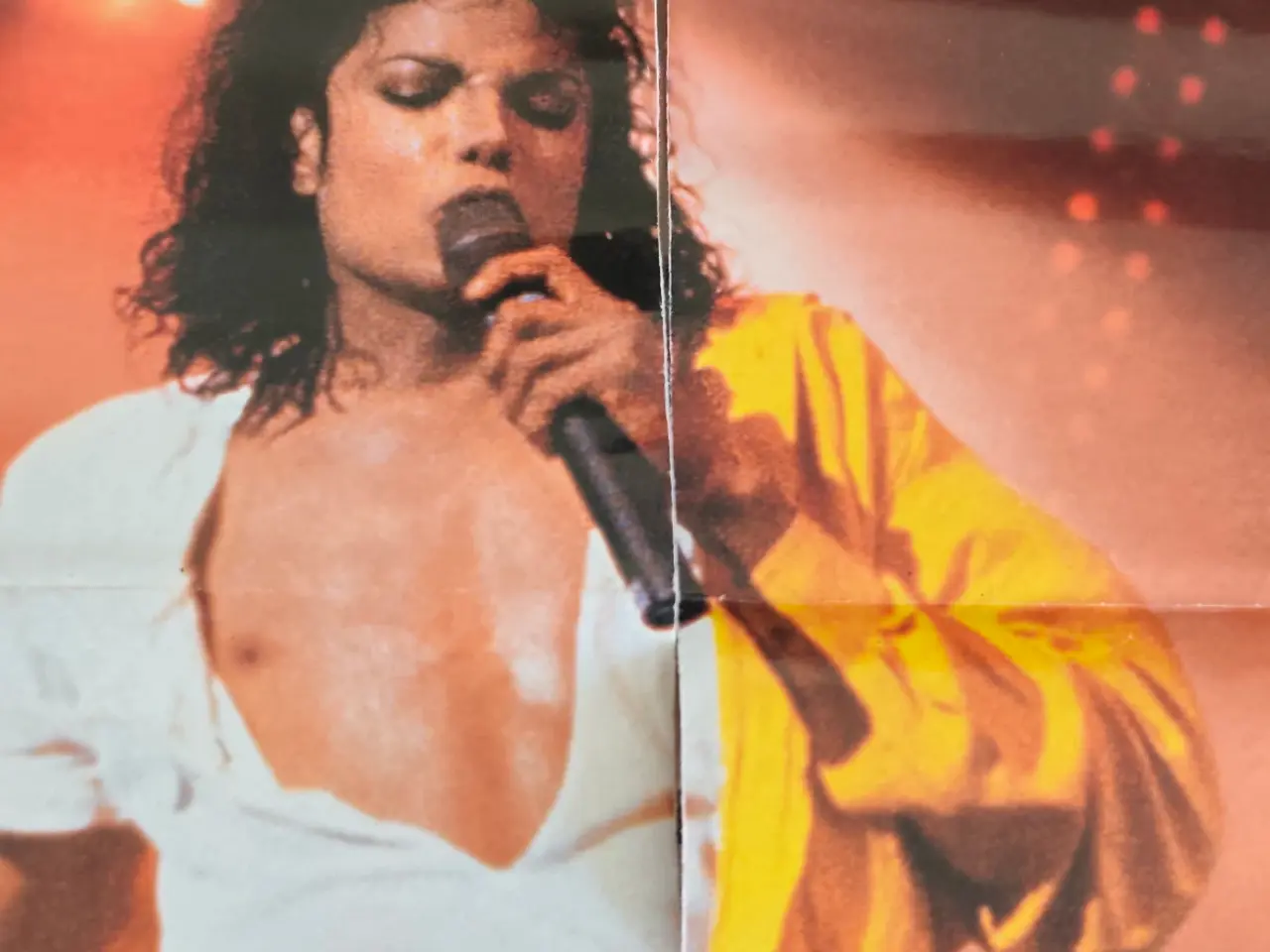 Billede 2 - Plakat med Michael Jackson