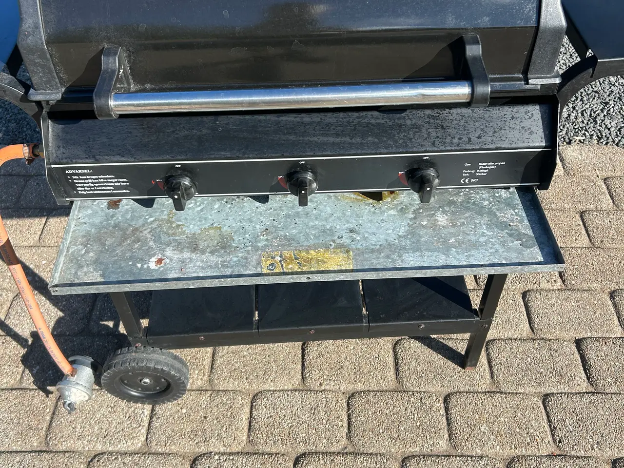 Billede 8 - Stor gasgrill med 3 brænder