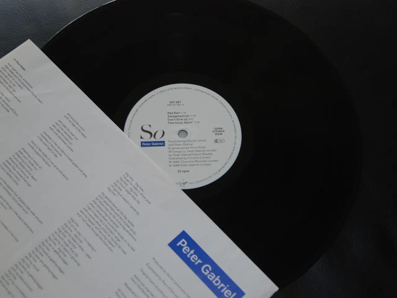 Billede 4 - Lp - Peter Gabriel