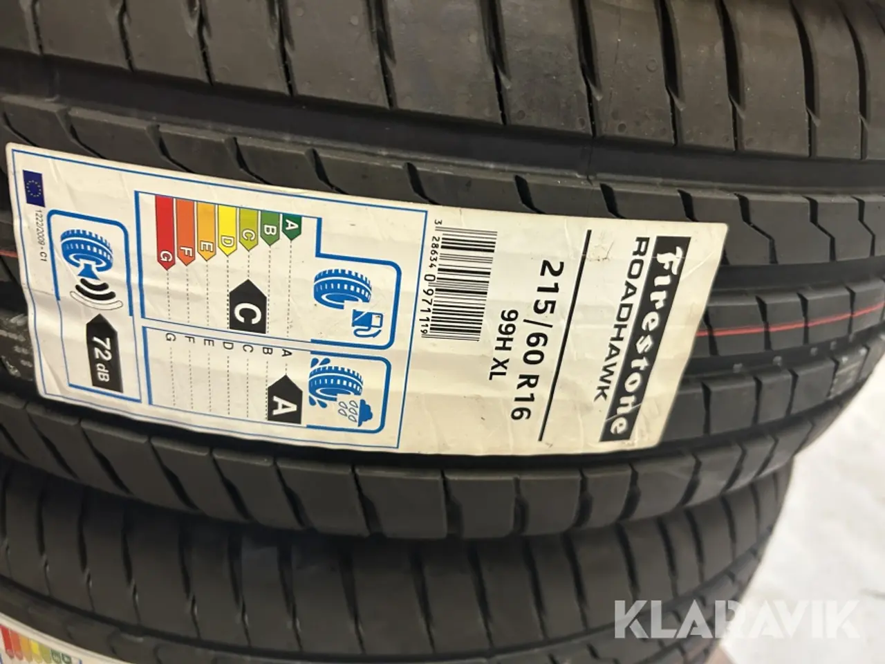 Billede 2 - Sommerdæk Firestone Roadhawk 215/60 R16 – 4 styk