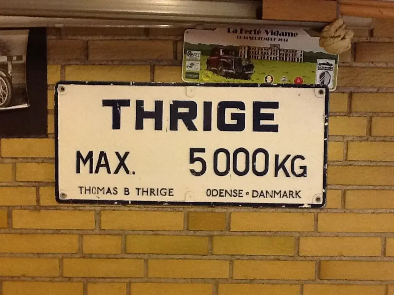 Billede 1 - Skilt THRIGE