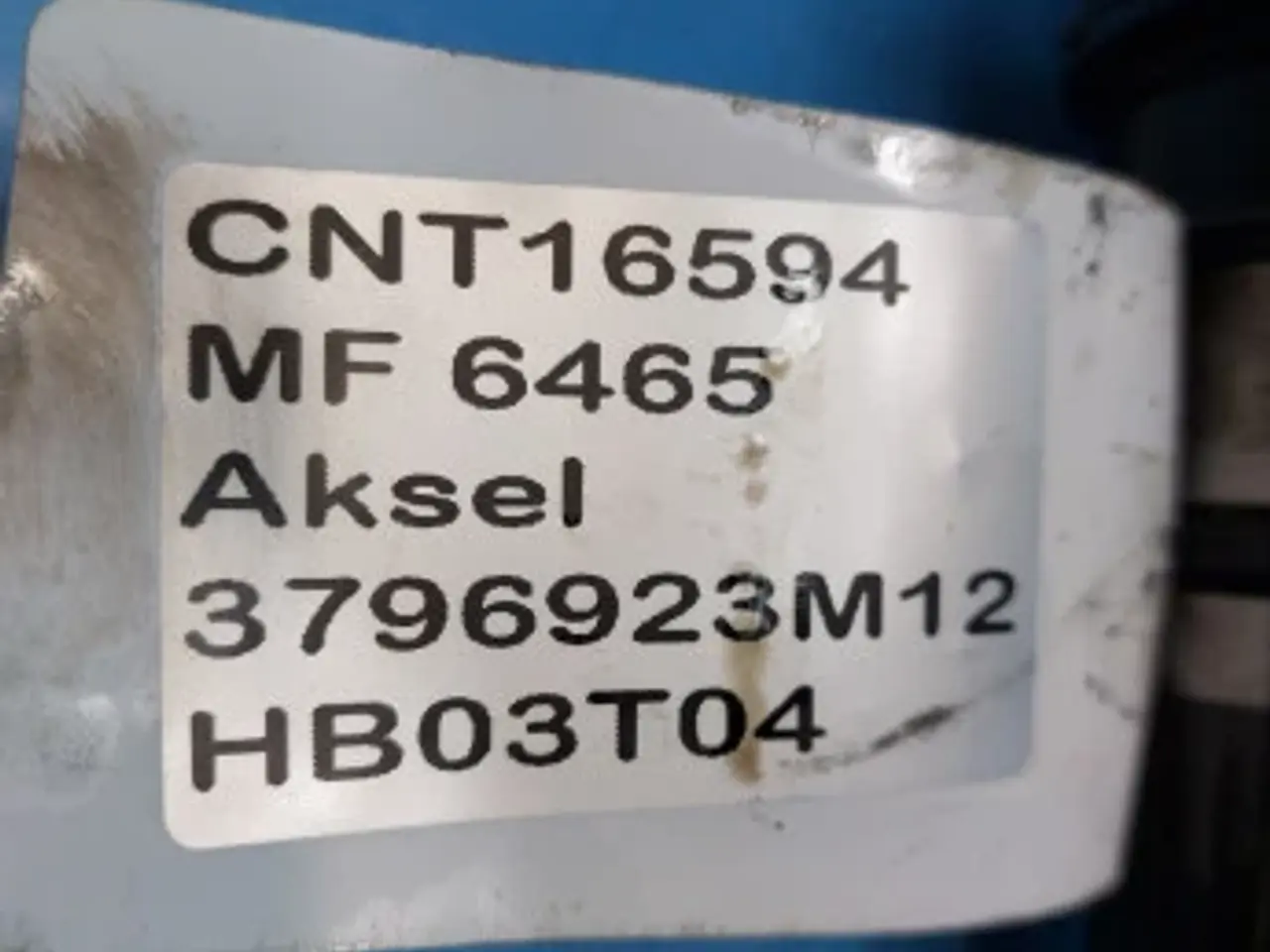 Billede 11 - Massey Ferguson 6465 Aksel 3796923M12