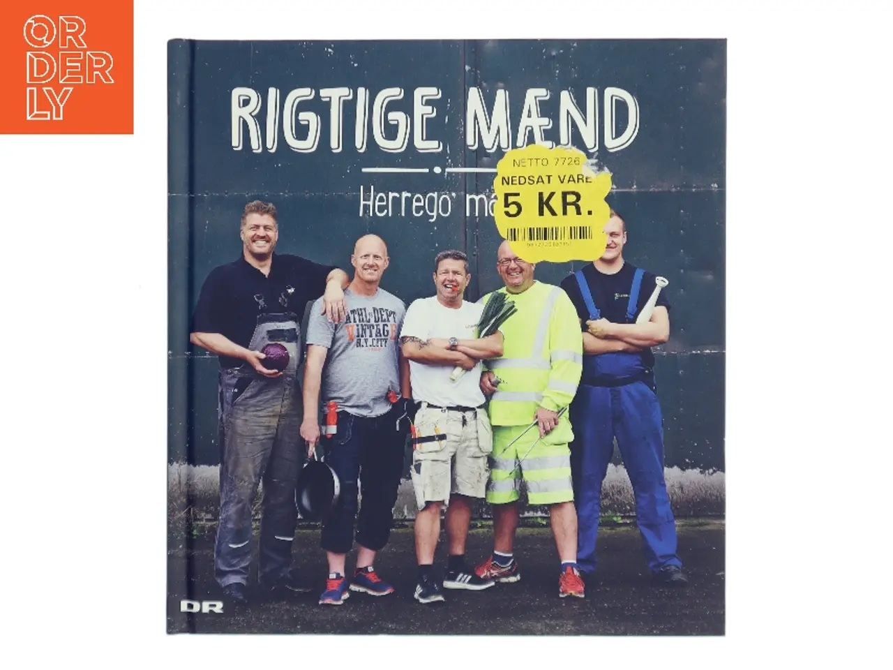 Billede 1 - Rigtige mænd - herrego mad. af Søren, Palle, Jonas, Lindy og Hammer (Bog)