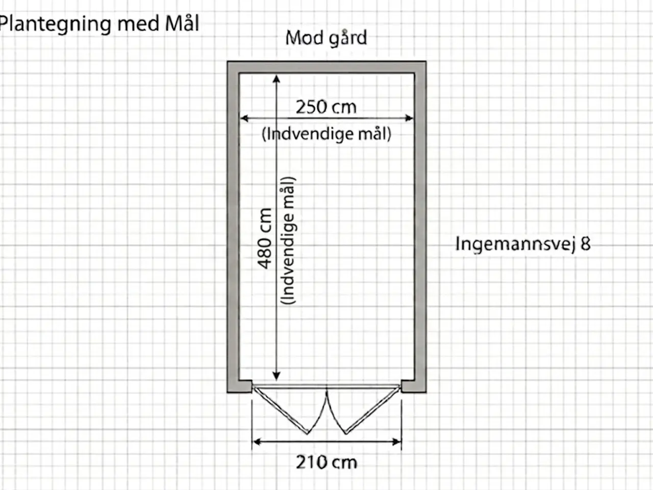Billede 4 - NYOPFØRT GARAGE TIL SALG – INGEMANNSVEJ 8, 1964 FR
