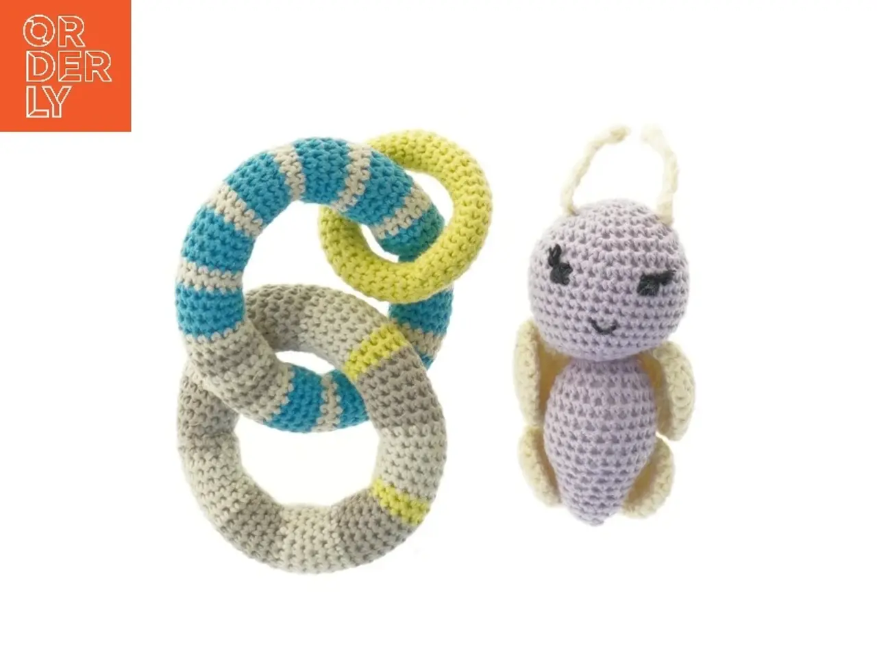 Billede 1 - Hæklet legetøjssæt (str. 15 og 20 cm)